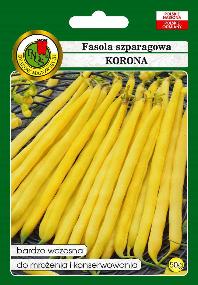 Fasola żółta karłowa KORONA 50g