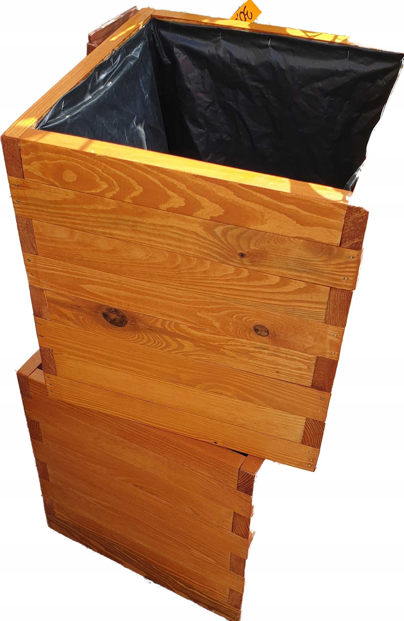 Osłonka EKO drewniana 40x80x50 buk ocieplana