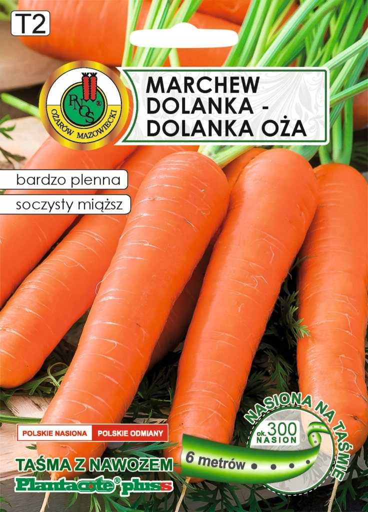 Nasiona na taśmie Marchew dolanka z nawozem 6 m