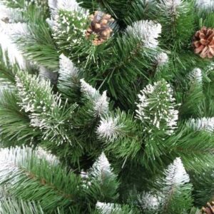 Choinka sztuczna SOSNA BIAŁA Z SZYSZKĄ 150cm