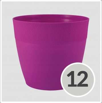 Doniczka osłonka Doris 17cm różowa