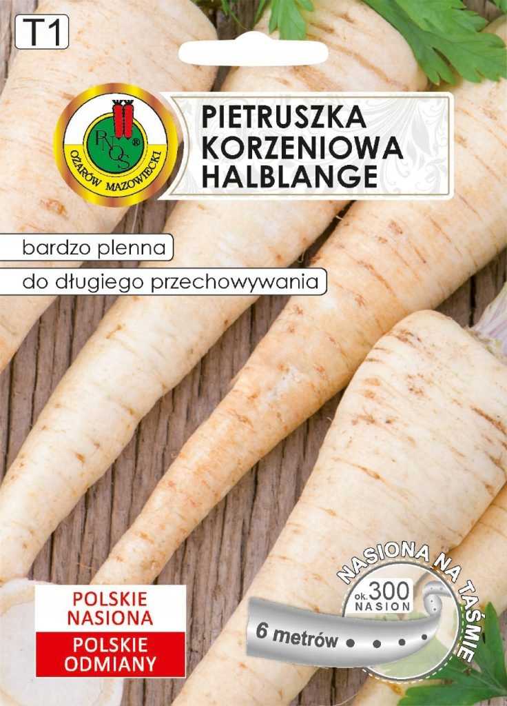Nasiona na taśmie PIETRUSZKA KORZENIOWA HALBLANGE