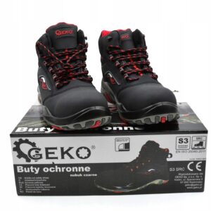 Buty ochronne nubuk czarne S3 SRC rozmiar 39