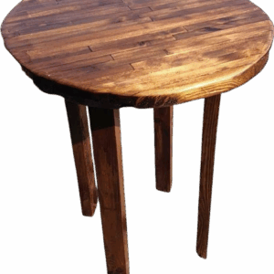 stoli owalny ciemny dąb