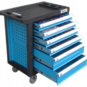 Szafka narzędziowa z wyposażeniem 245el. 6 szuf