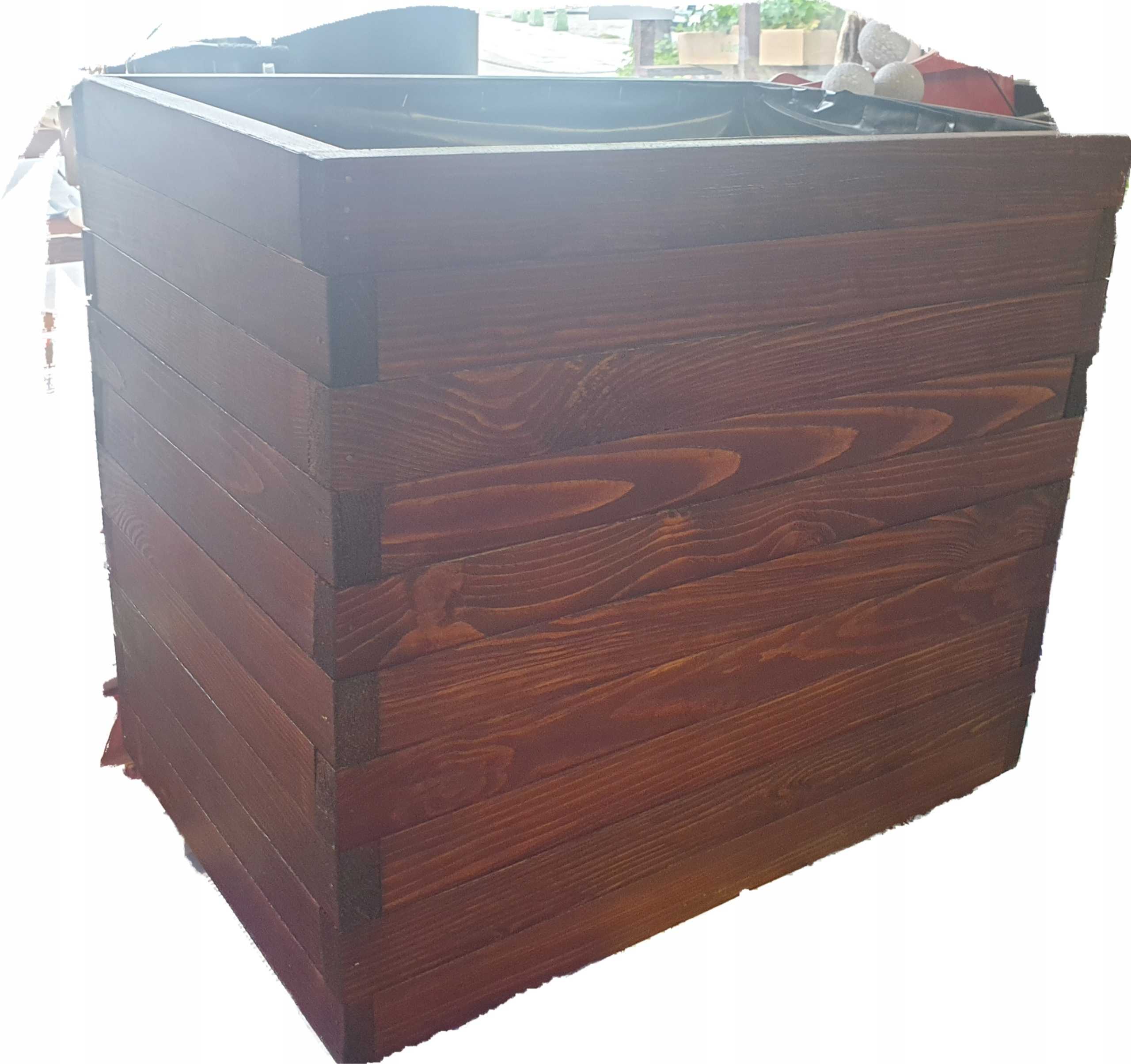 Osłonka EKO drewniana 50x90x50 DĄB BURGUNDZKI