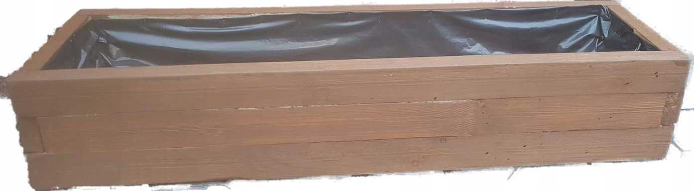 Osłonka EKO drewniana 40x60x50 teak ocieplana