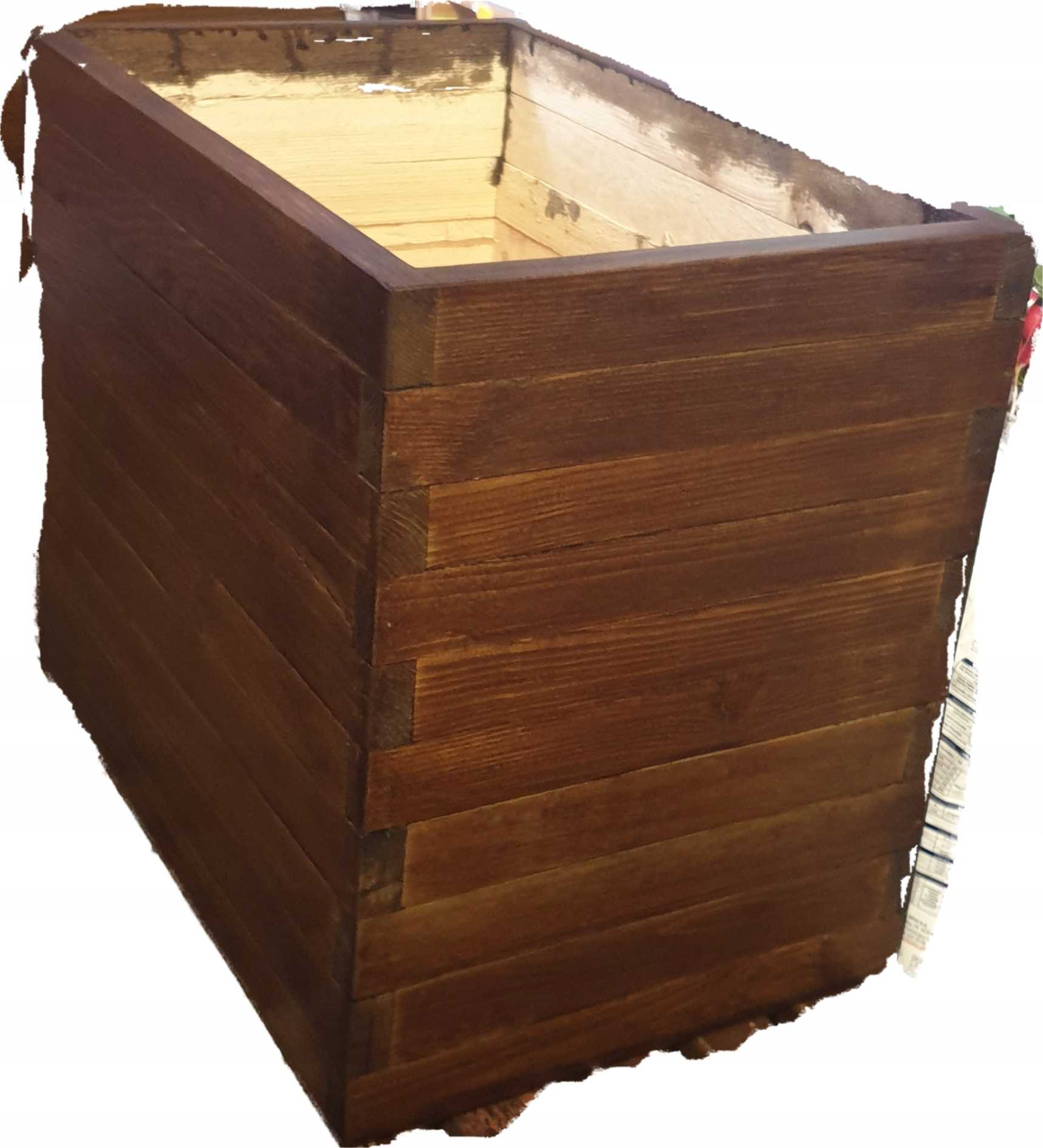 Osłonka EKO drewniana 50x90x50 DĄB CIEMNY