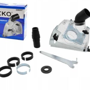 Osłona przeciwpyłowa odsysająca 125mm transparentn