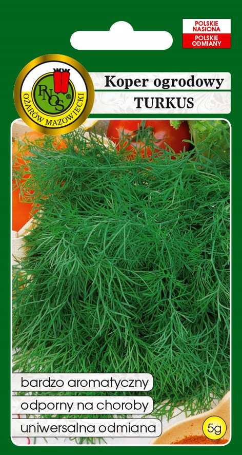 Nasiona KOPRU OGRODOWEGO TURKUS 5KG