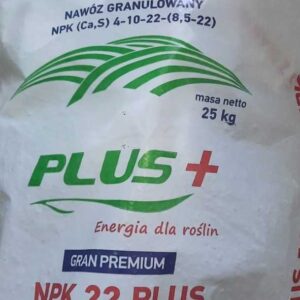 NPK 22 PLUS siarką nawóz uniwersalny jesienny 25k
