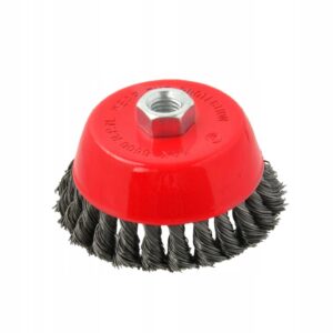 Szczotk druciana czołowa pleciona 75mm/3" M14