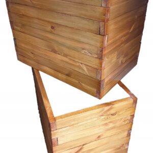 Osłonka EKO drewniana 40x80x40 SOSNA ocieplana