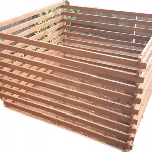 Kompostownik EKO drewniany impregnowany TEAK 125L