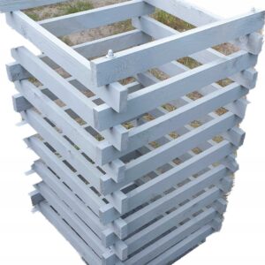 Kompostownik EKO drewniany ANTRACYT 560L