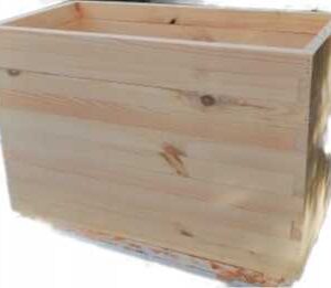 Osłonka EKO drewniana 30x30x30 naturalna ocieplana