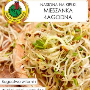 MIESZANKA ŁAGODNA nasiona na kiełki 30g