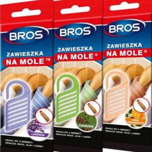 Zawieszka na mole odzieżowe Bros lawendowa
