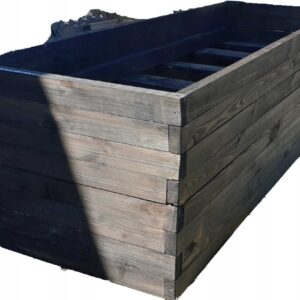 Osłonka EKO drewniana 30x30x30 HEBAN ocieplana