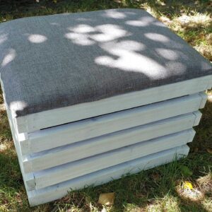 Pufa skrzynia ogrodowa 75 x 40