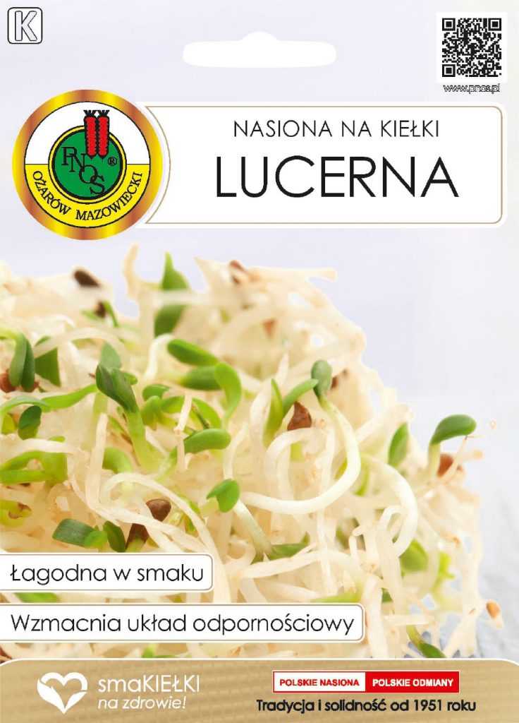 LUCERNA nasiona na kiełki 30g