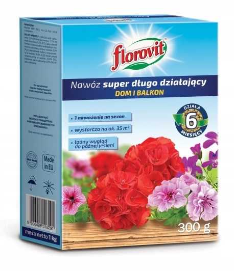 Florovit nawóz długo działający Dom i Balkon 300g