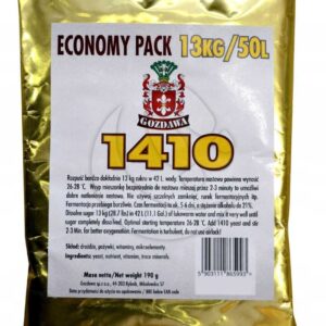Drożdże gorzelnicze ''1410'' Gozdawa 390g 100L 10x