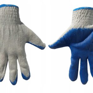 Rękawice wampirki r.9 niebieskie 12 par