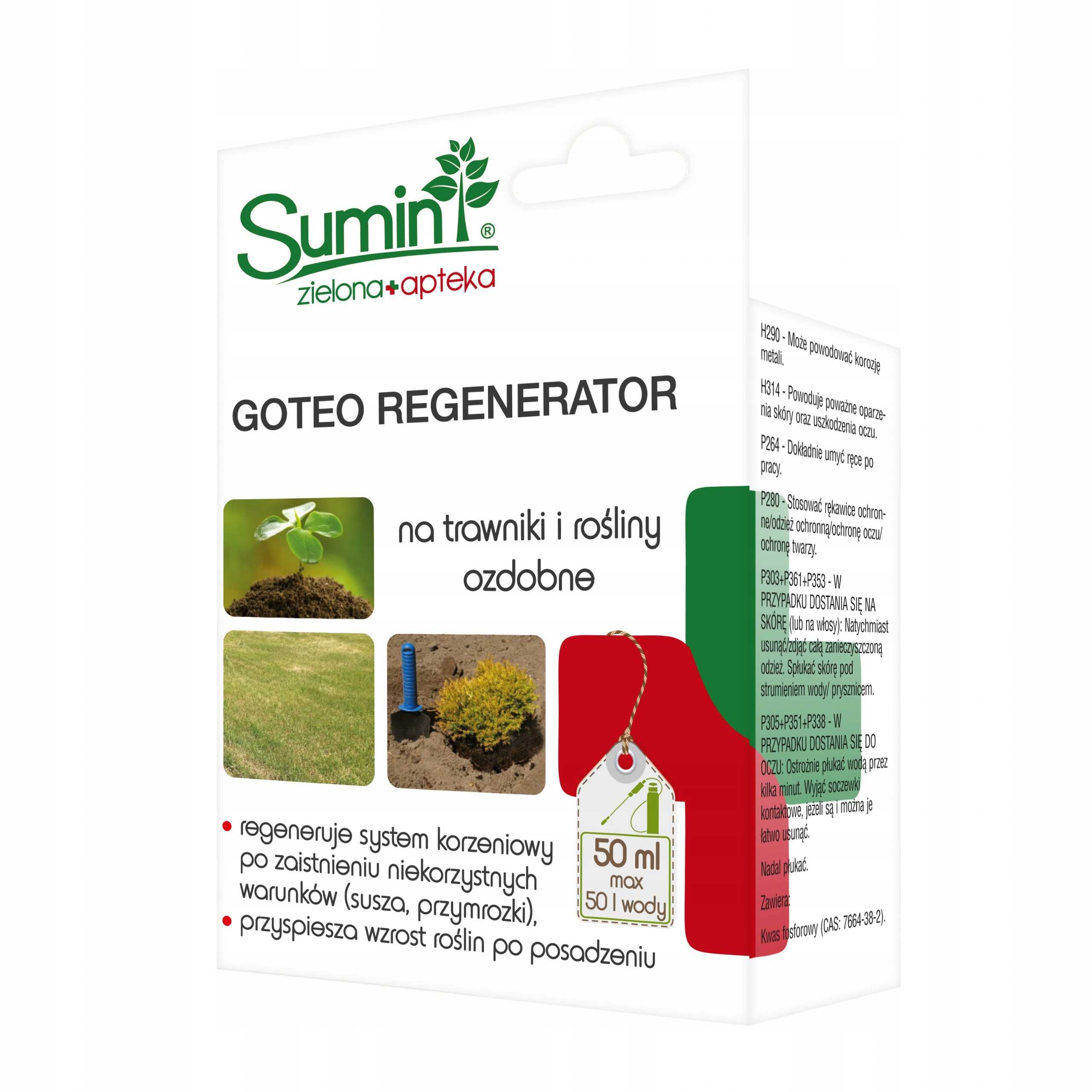 Goteo regeneracja trawniki 50 ml