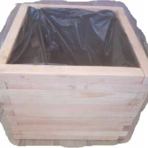 Osłonka drewniana EKO 50 x 90 cm naturalana