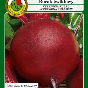 Burak ćwikłowy CZERWONA KULA 2 10g zaprawiany