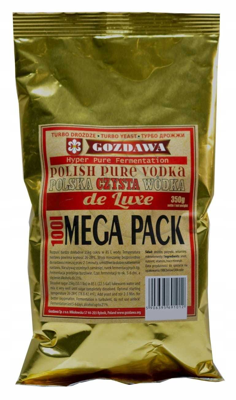 Polska czysta wódka Mega Pack 350g x 10 Gozdawa