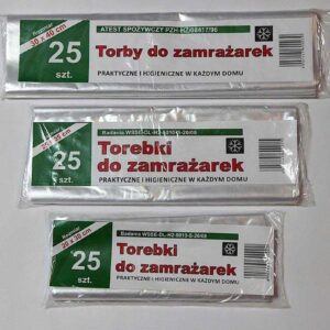 Torebki do zamrażarek 30x40 cm 25 szt.