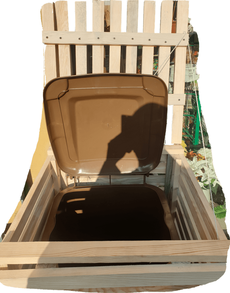 Osłona na pojemniki / kosz na śmieci 120L - obrazek 3