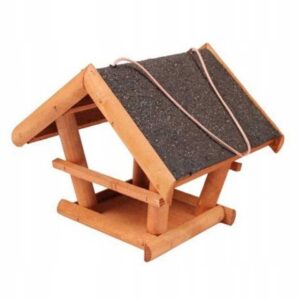 Karmnik drewniany kryty papą 30x28x25