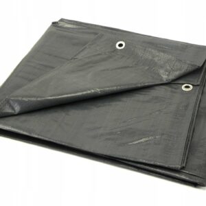 Plandeka 12x15m gruba szara 120g