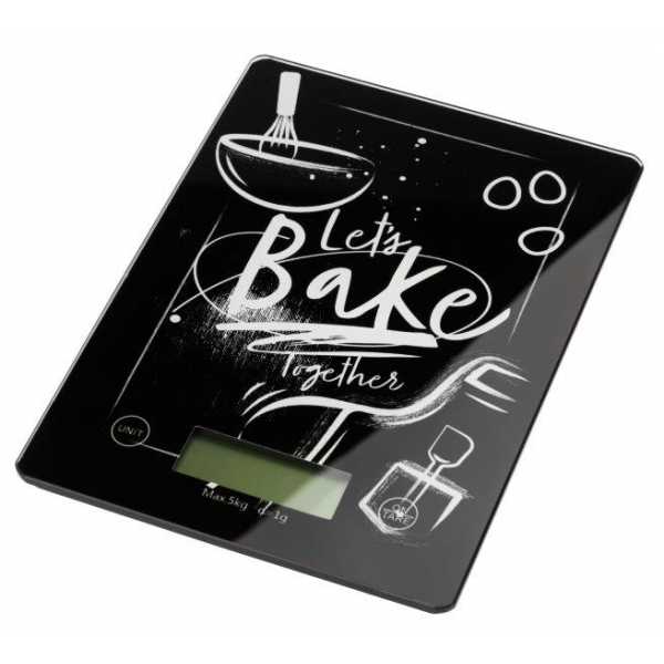 Waga kuchenna elektryczna czarna SCANDI - obrazek 2