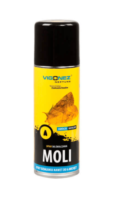 Spray do zwalczania moli