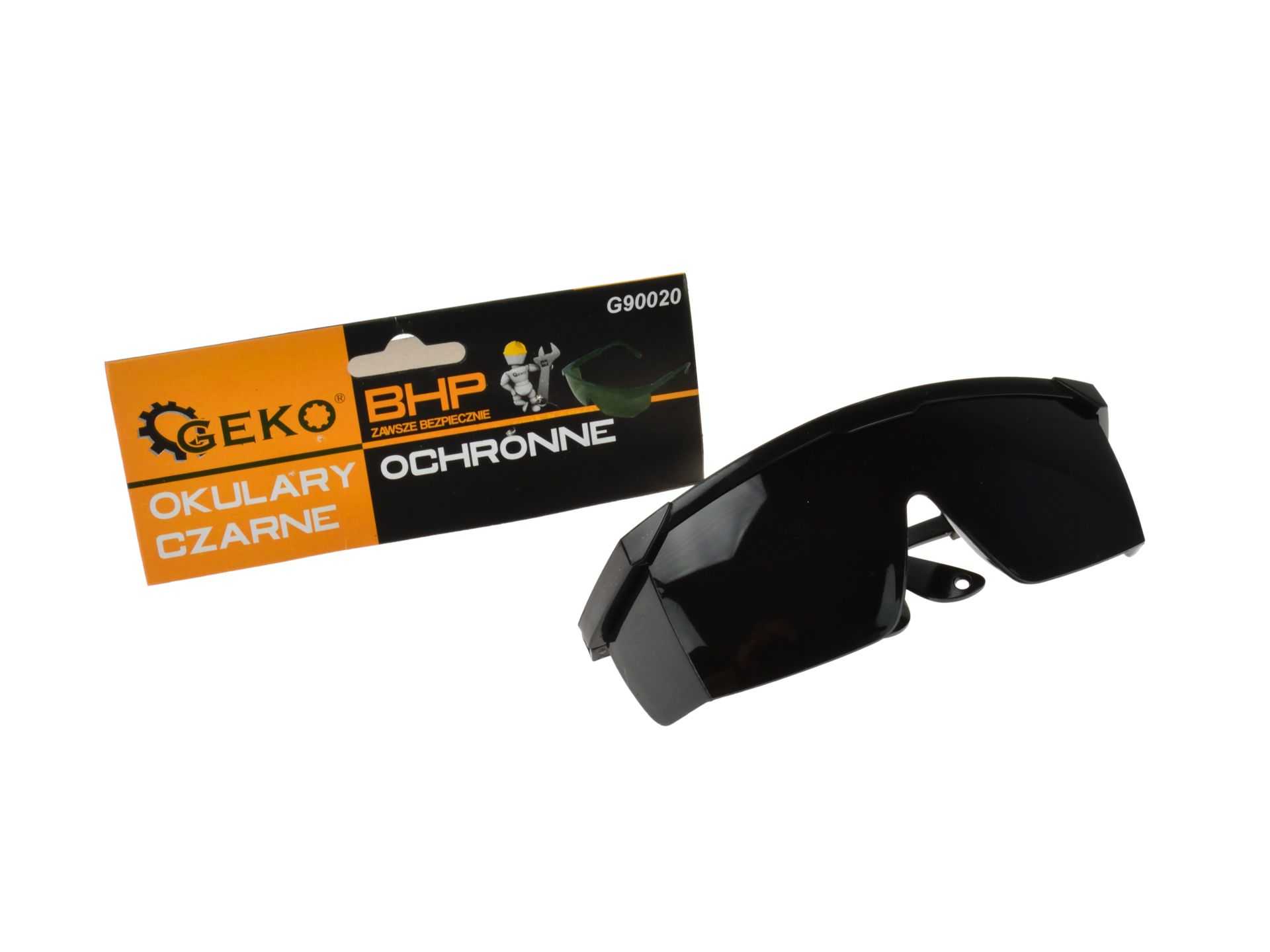 Okulary ochronne czarne (12/72/480) G90020