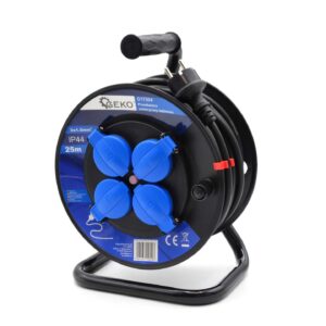 Przedłużacz elektryczny bębnowy 3x1.5mm2 25m IP44 (1) G17504