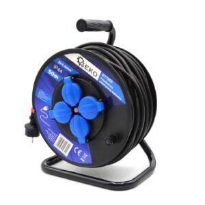 Przedłużacz elektryczny bębnowy 3x1.5mm2 50m IP44 (1) G17505