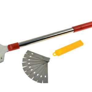Skrobak do usuwania farb ze ścian i szyb 48cm + 10ostrzy (150) G66060