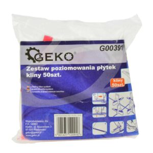 Zestaw do poziomowania płytek - kliny 50szt.(50/100) G00391