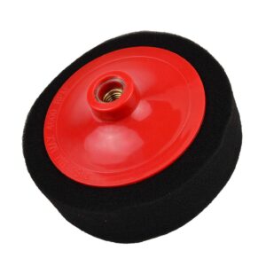 Gąbka polerska czarna 150mm x 45mm M14 (miękka) (100) G00327