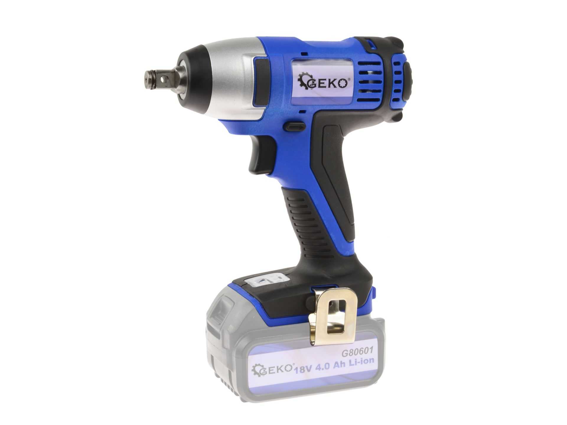 Klucz udarowy akumulatorowy 18V Li-ion 1/2" (4) G80609