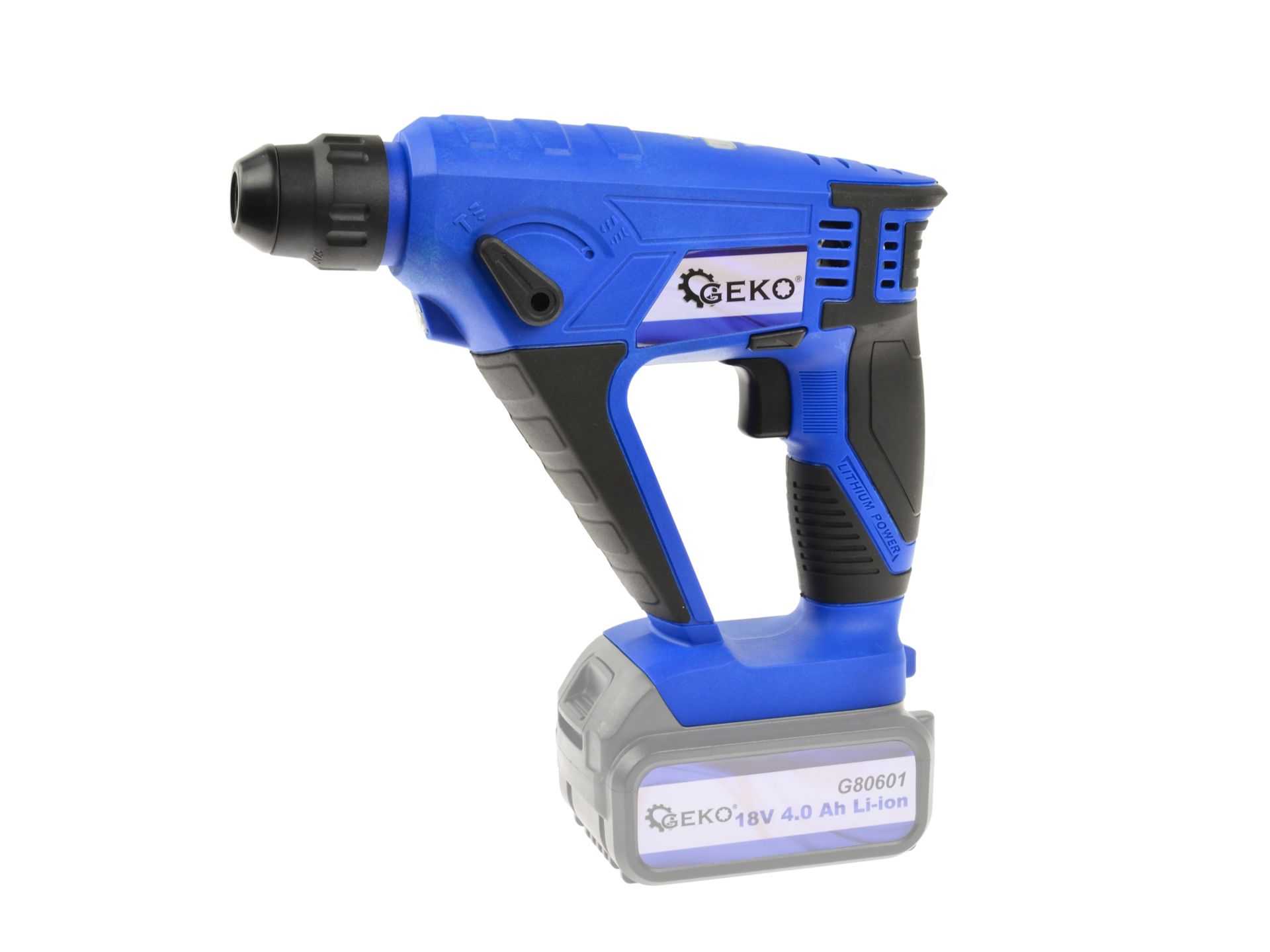 Młot udarowy akumulatorowy 18V Li-ion (4) G80616