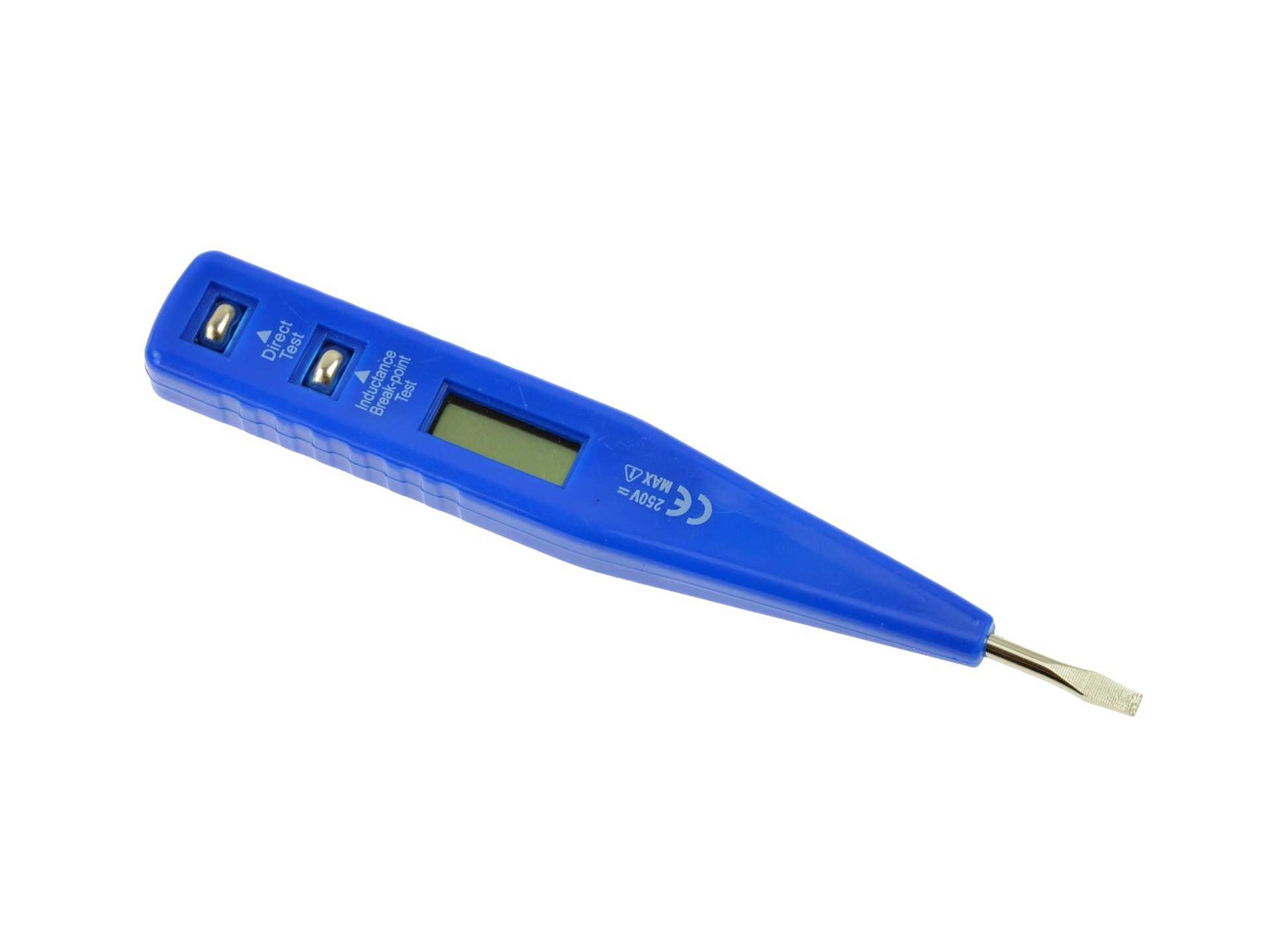 Próbnik napięcia LCD 3x135mm 10-250V (20/25/500) G30806