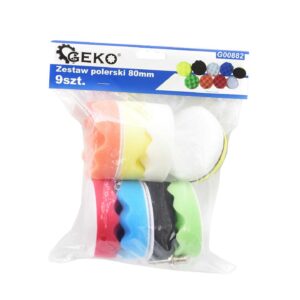 Zestaw polerski 80mm 9 szt. (40) G00882