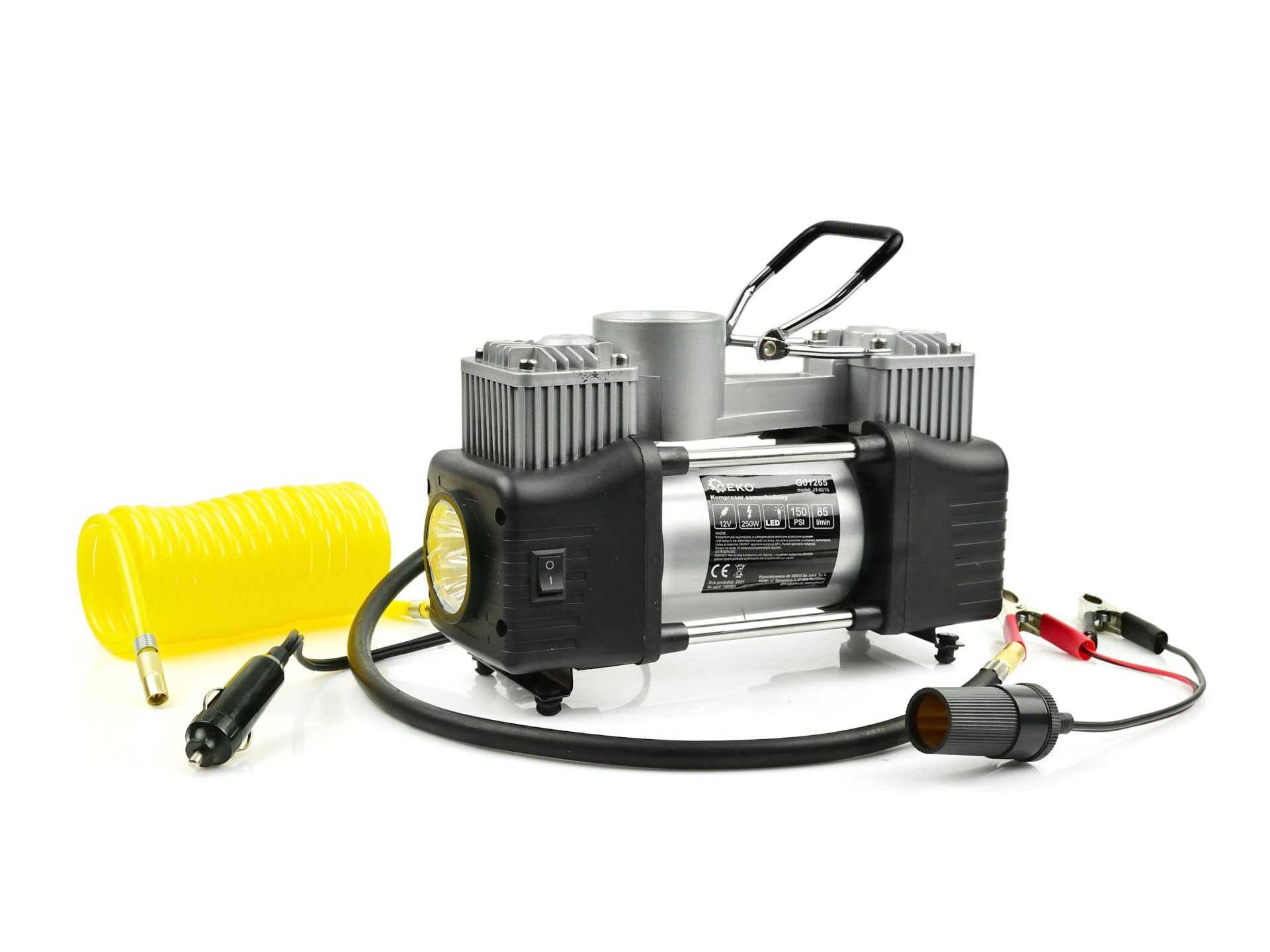 Kompresor samochodowy 12V 250W (6) G01265