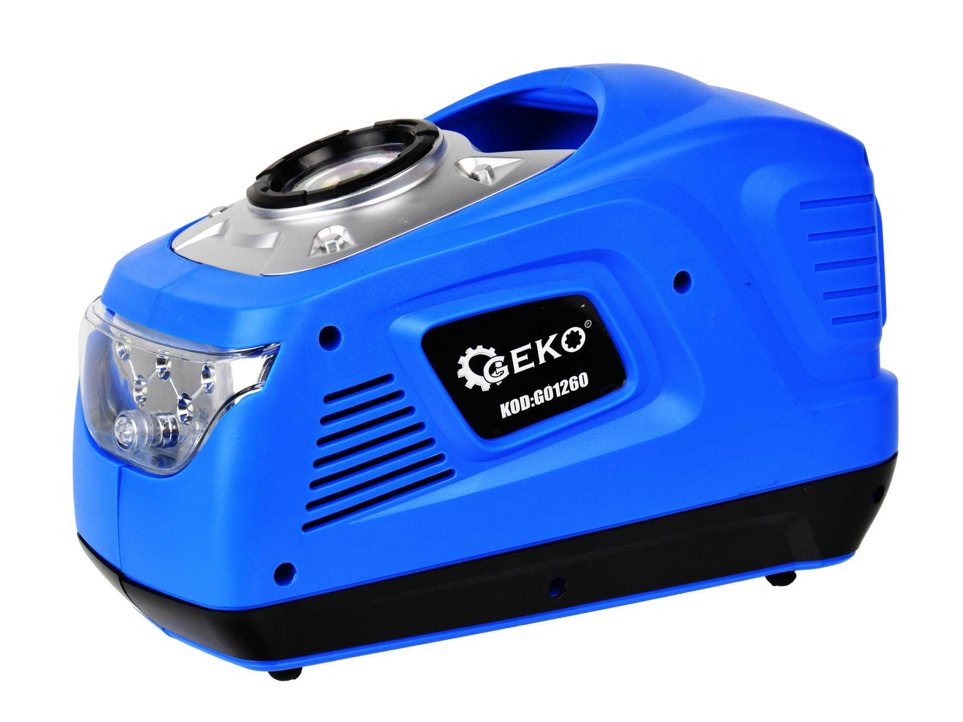 Mini Kompresor z latarką 12V/230V 100W(4) G01260